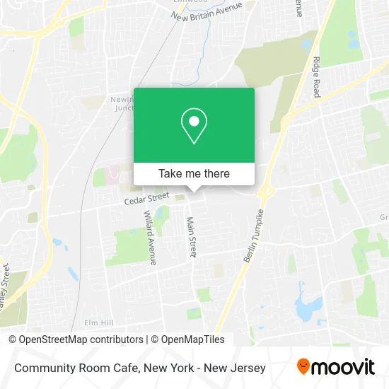 Community Room Cafe map
