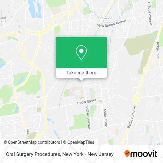 Oral Surgery Procedures map