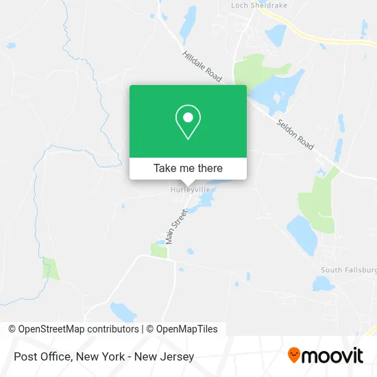 Post Office map