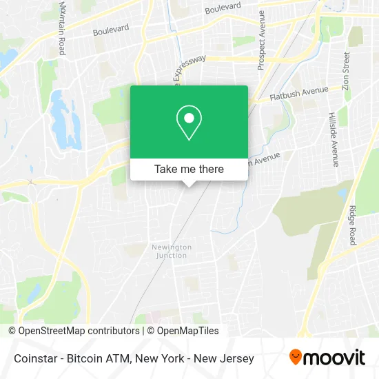 Coinstar - Bitcoin ATM map