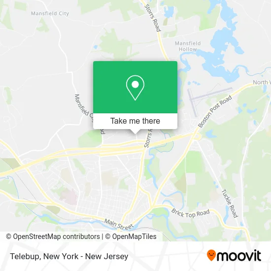 Telebup map