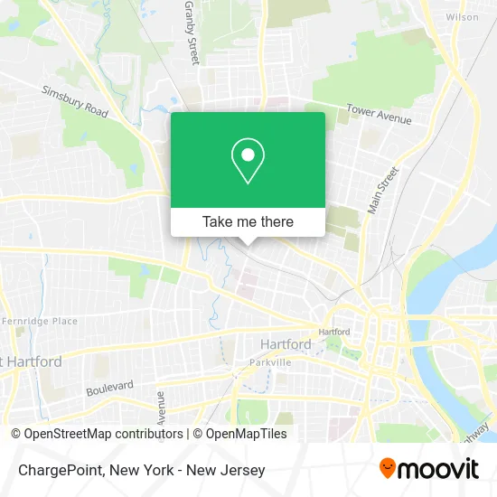 ChargePoint map