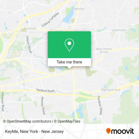 KeyMe map