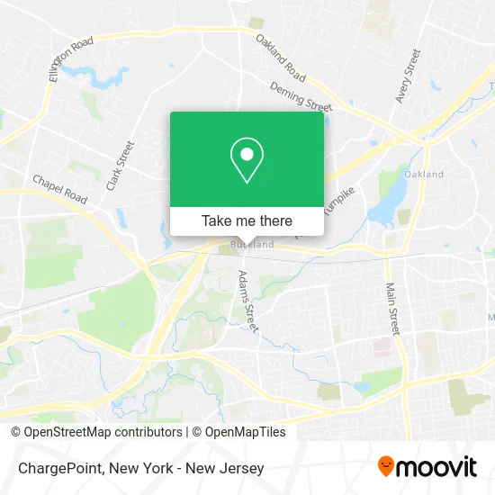 ChargePoint map