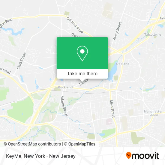 KeyMe map