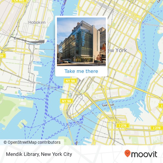 Mapa de Mendik Library