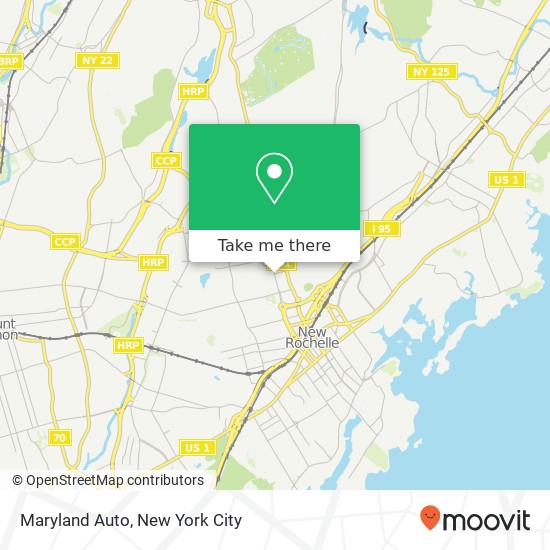 Maryland Auto map