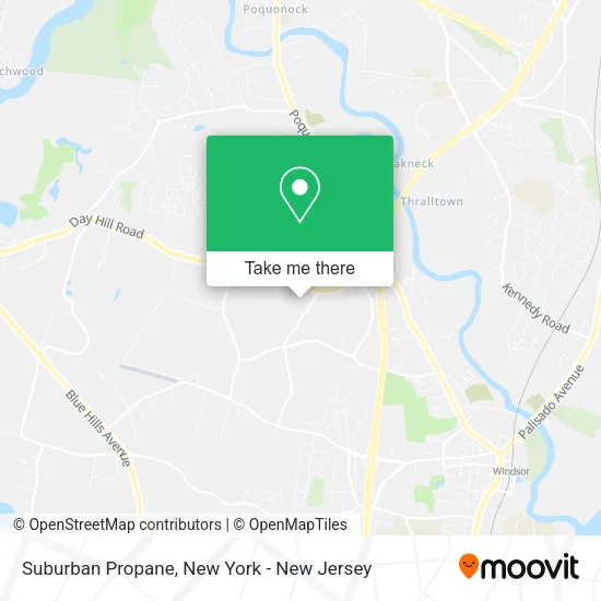 Suburban Propane map