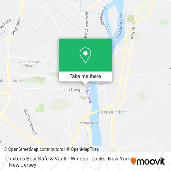 Mapa de Dexter's Best Safe & Vault - Windsor Locks