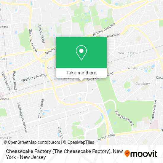 Cheesecake Factory (The Cheesecake Factory) map