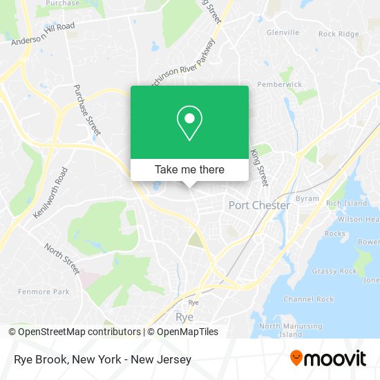 Rye Brook map