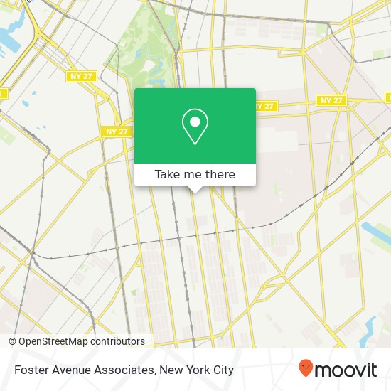 Mapa de Foster Avenue Associates