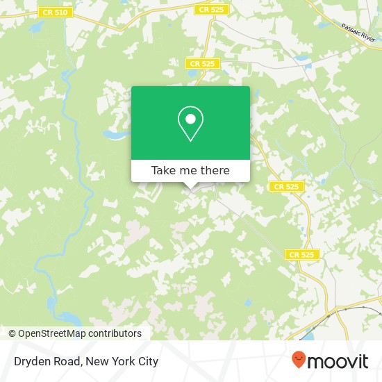 Dryden Road map