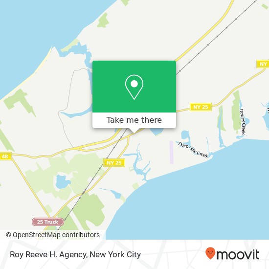 Roy Reeve H. Agency map