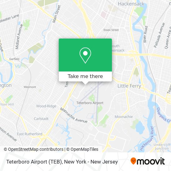 Teterboro Airport (TEB) map