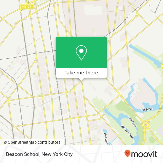 Beacon School map