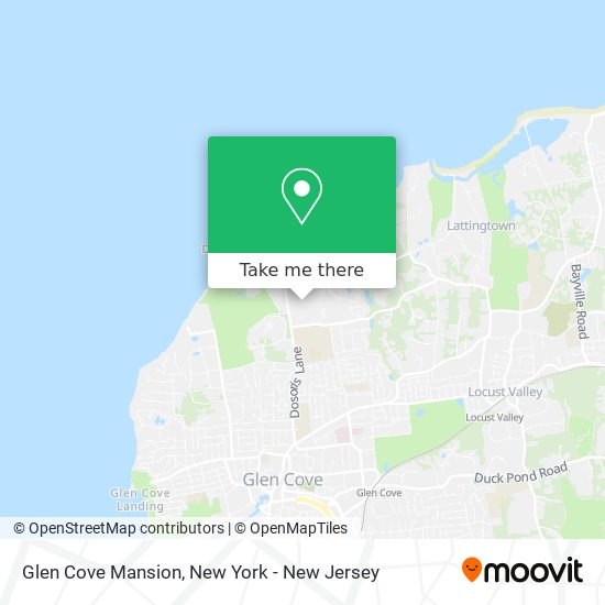 Mapa de Glen Cove Mansion
