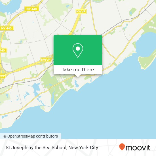 St Joseph by the Sea School map