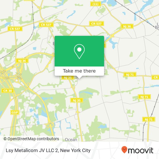 Lsy Metalicom JV LLC 2 map