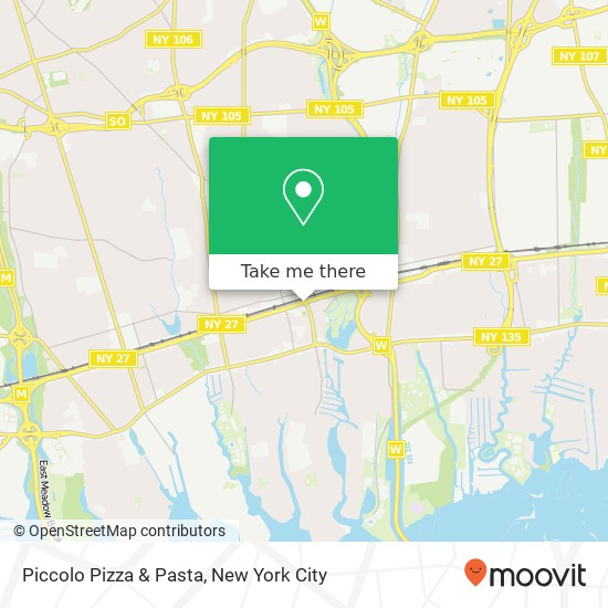 Piccolo Pizza & Pasta map