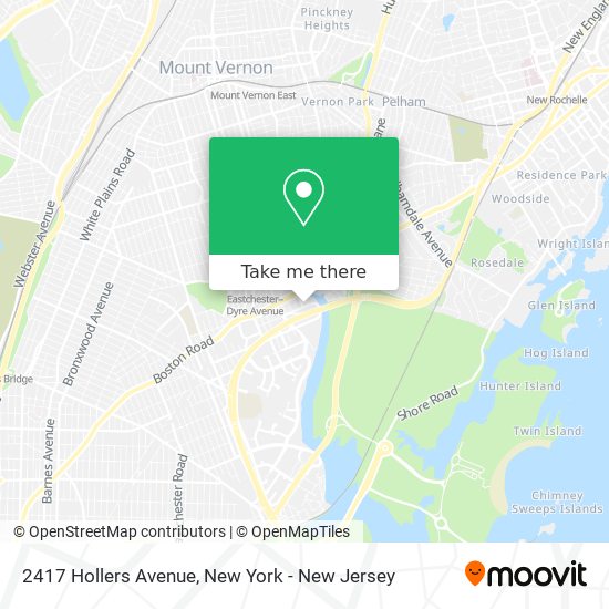 Mapa de 2417 Hollers Avenue