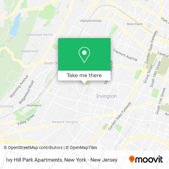 Mapa de Ivy Hill Park Apartments