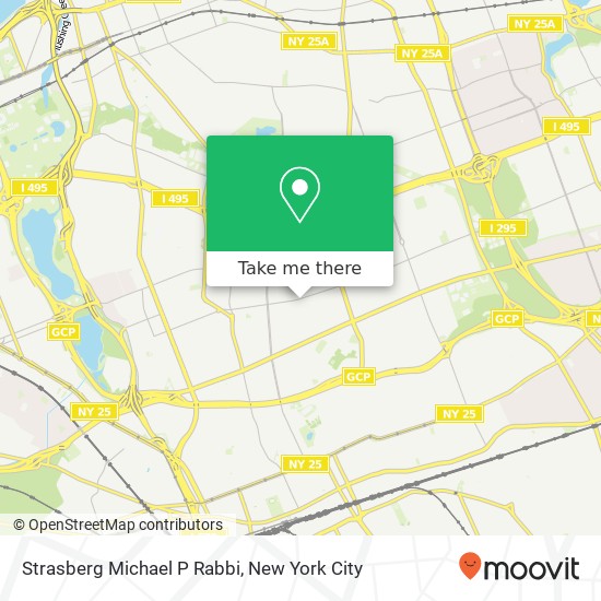 Strasberg Michael P Rabbi map