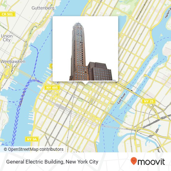 General Electric Building map