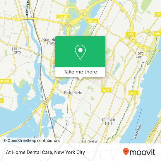 At Home Dental Care map