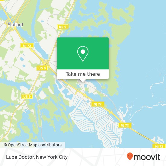 Lube Doctor map