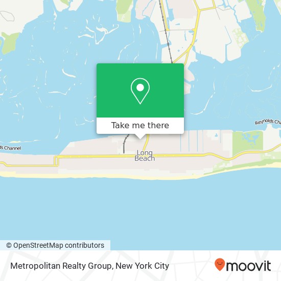 Metropolitan Realty Group map