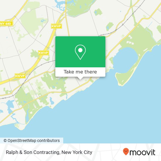 Ralph & Son Contracting map
