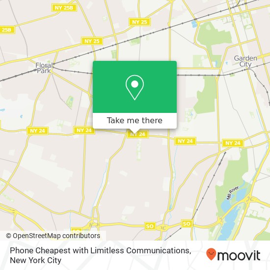 Phone Cheapest with Limitless Communications map