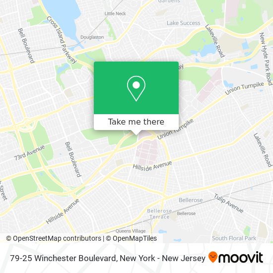 Mapa de 79-25 Winchester Boulevard