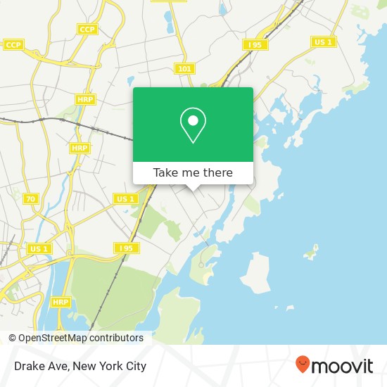 Drake Ave map