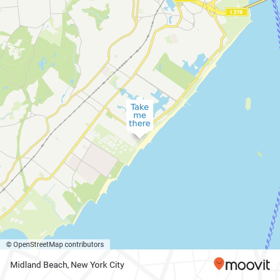 Mapa de Midland Beach