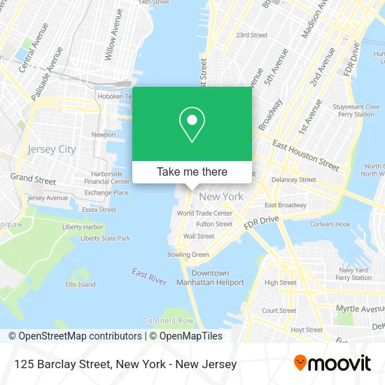125 Barclay Street map