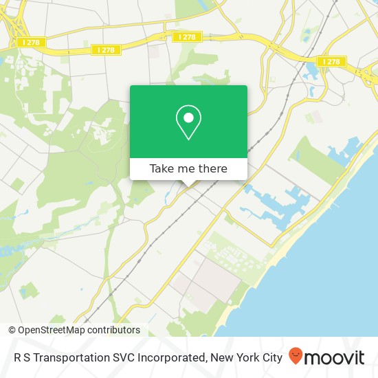 R S Transportation SVC Incorporated map