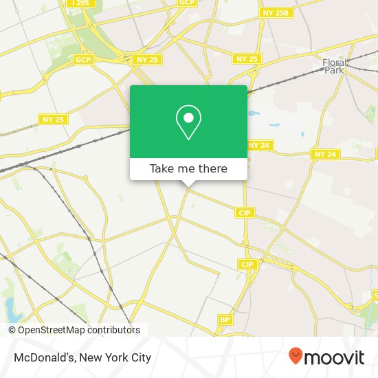 McDonald's map