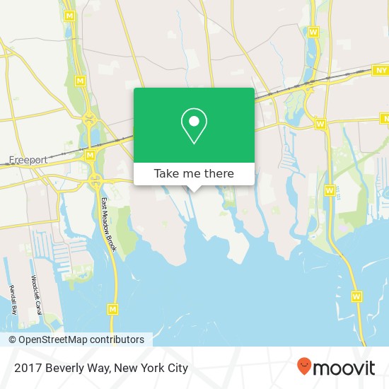 Mapa de 2017 Beverly Way