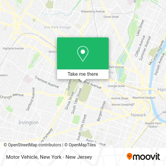 Motor Vehicle map