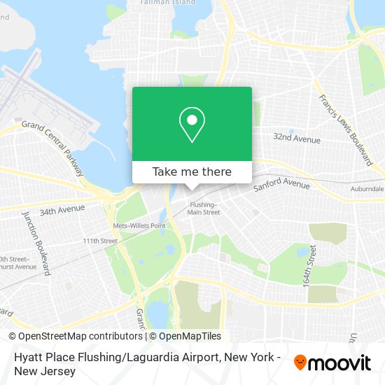 Mapa de Hyatt Place Flushing / Laguardia Airport
