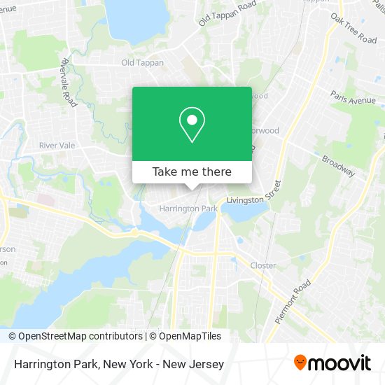 Mapa de Harrington Park
