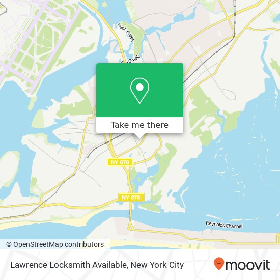 Mapa de Lawrence Locksmith Available