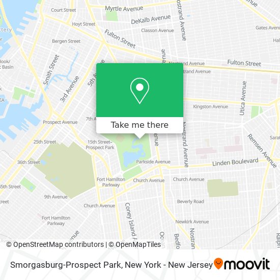 Smorgasburg-Prospect Park map