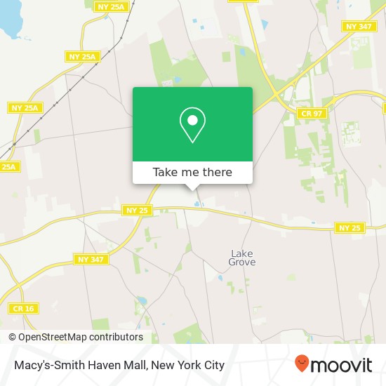 Macy's-Smith Haven Mall map