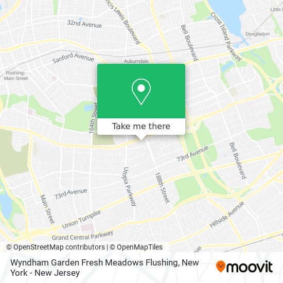 Wyndham Garden Fresh Meadows Flushing map