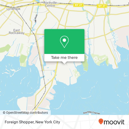 Foreign Shopper map