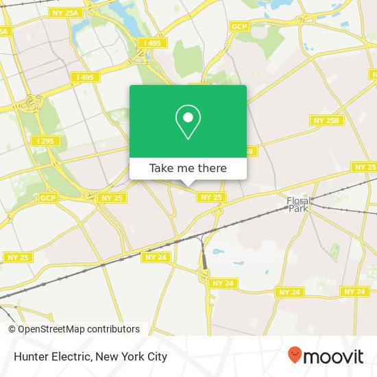 Hunter Electric map