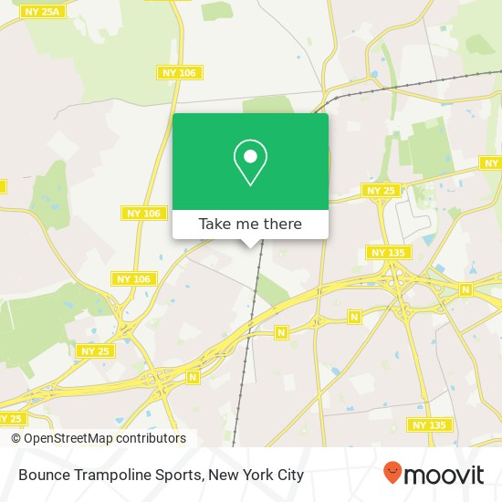 Bounce Trampoline Sports map